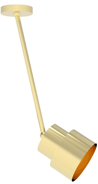 Il Bronzetto Регулируемый потолочный светильник из латуни Satellite Sat04_s / sat04_m - Вид №2