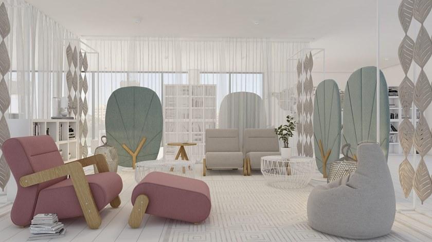 Mikomax Smart Office Отдельностоящая звукопоглощающая перегородка для офиса sun-id-1401702 - Вид №1