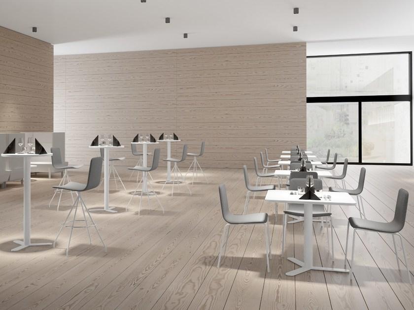 Viccarbe Тканевый поворотный табурет со спинкой Klip sun-id-1420815 - Вид №7