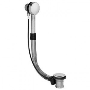 Z90010 Колонна для ванны, корпус из латуни, металлическая ручка, медная труба, автоматический слив. Zucchetti Articoli vari