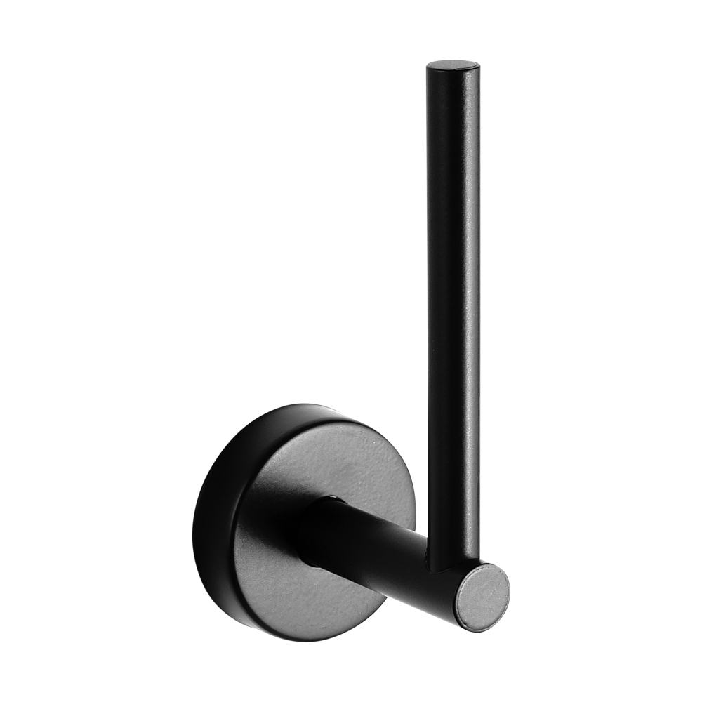 62231 Нержавеющий держатель туалетной бумаги, черная матовая поверхность SANELA 