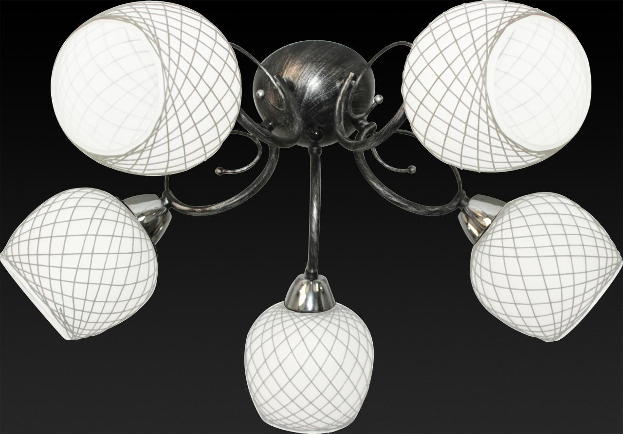 Потолочная люстра Toplight Gloria TL7470X-05BP TOPLIGHT GLORIA 183908 Черный - Вид №1