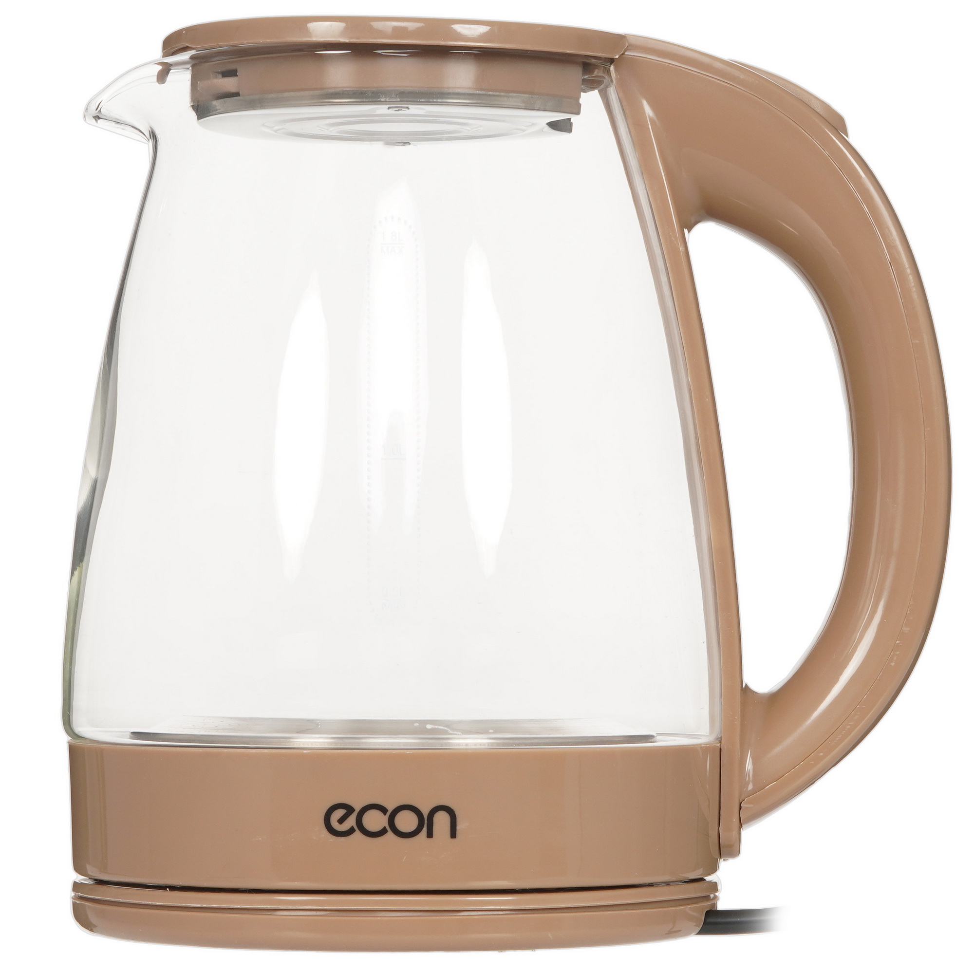 8159676 Электрочайник ECON ECO-1847KE бежевый STDN-0067847