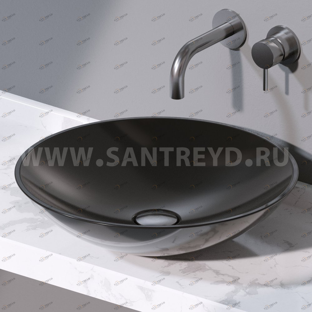 L257104 Накладная раковина на столешницу  круглая A. e T. Italia THIN AeT ITALIA