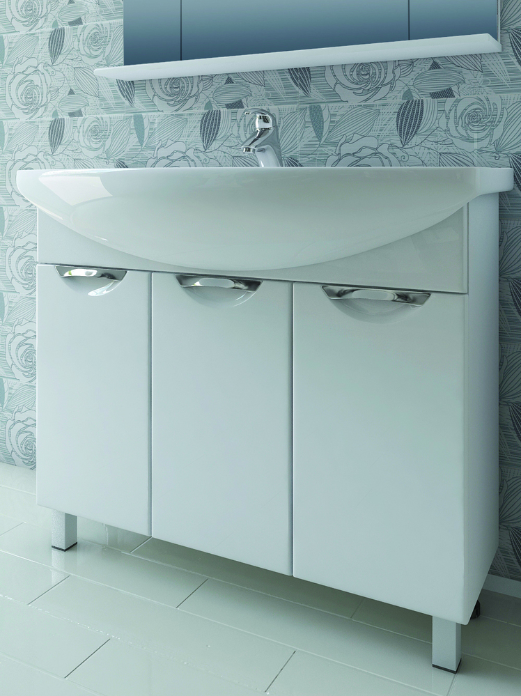 Тумба Callao 1050 (под ум Элеганс)1050⨉350⨉830 мм белый Santreyd sun-id-664532 - Вид №1