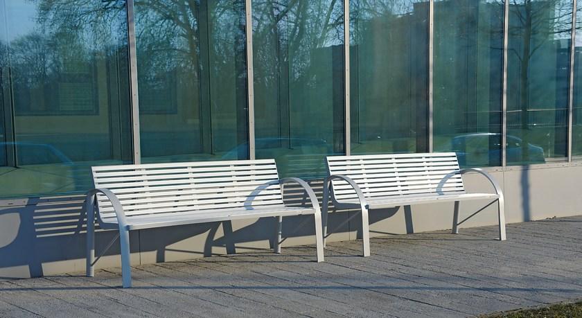 BENKERT BANKE Скамейка из нержавеющей стали и животное с подлокотниками Comfony sun-id-1425694 - Вид №3