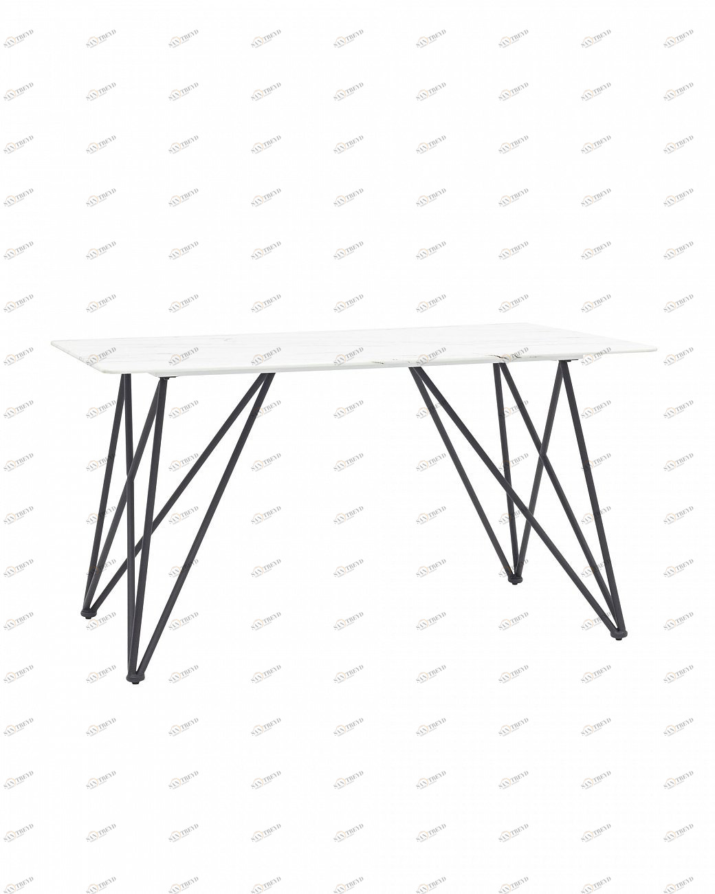 Обеденный стол белый 140х90 см "Сакраменто" STOOL GROUP  00-3946097 Белый 