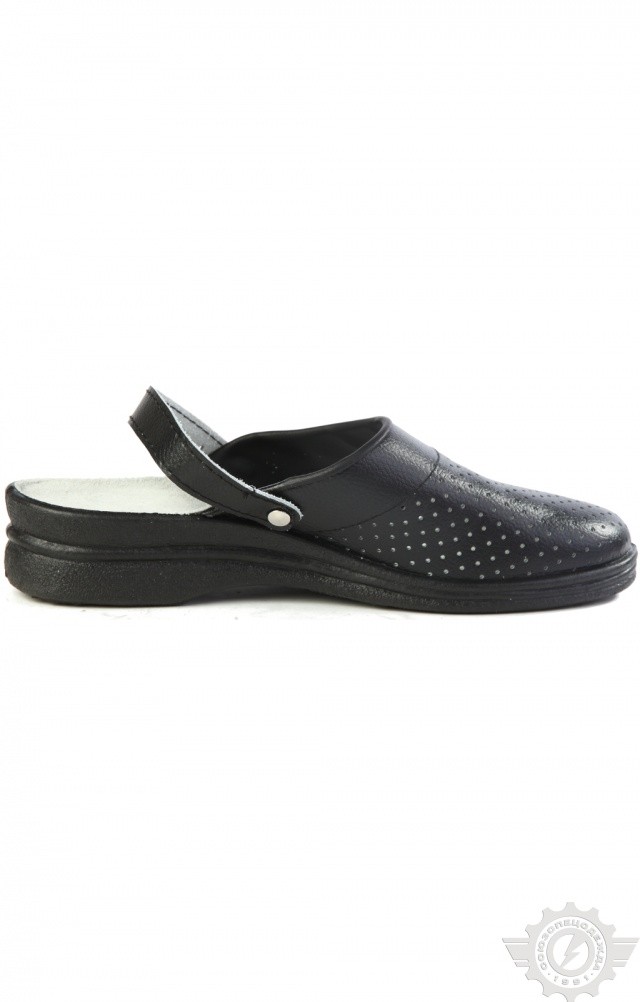 61809 Туфли Сабо женские темные  Медицинская обувь размер 40 Спецодежда  - Вид №5