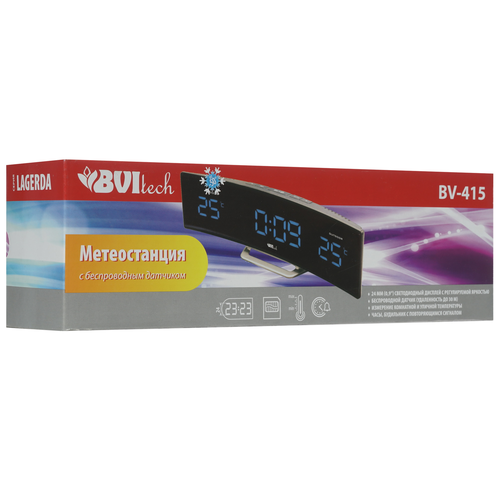 1207368 Термометр BVItech BV-415BKS STDN-0113934 - Вид №9