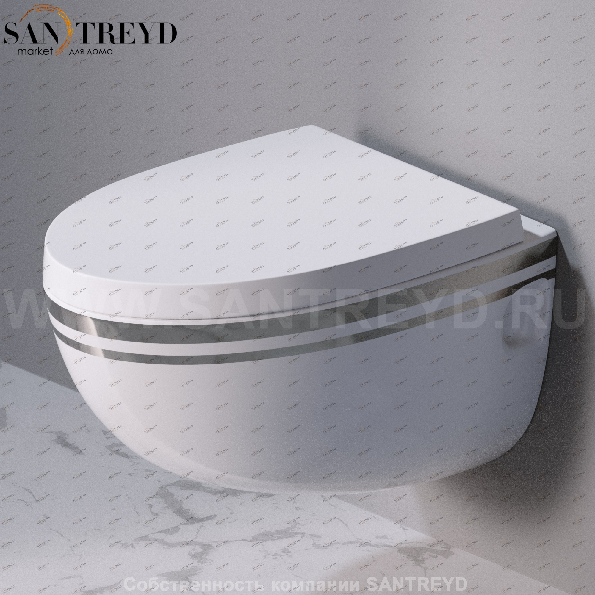 S511.467P Подвесной унитаз настенный Белый A. e T. Italia OVAL Италия AeT ITALIA