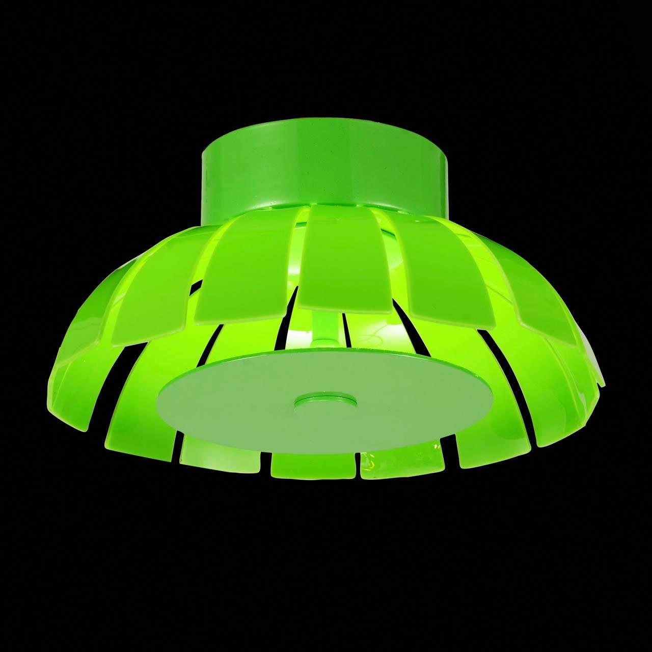 Потолочный светодиодный светильник ST Luce SL559.803.01 ST LUCE SL559 073901 Зеленый  - Вид №1