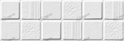 Provenza white верх 01 10х30 Gracia Ceramica 010101004624