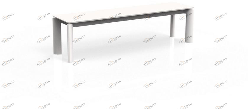 Talenti Садовая скамейка из алюминия Milo Mloalupan