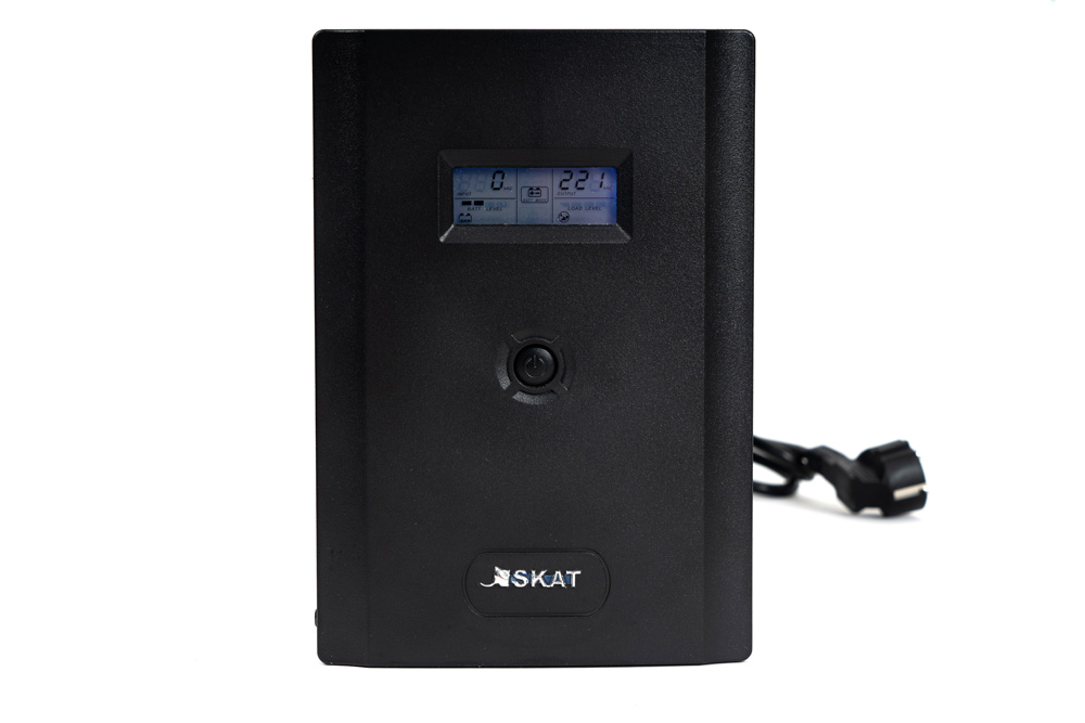 SKAT-UPS 3000/1800 ups 1800 w, with battery 9 ah 4 pcs, meander. voltage stabilization Бастион  - Вид №1