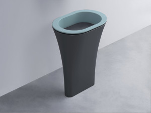 AMLA65-PL+AMPILO-BA+AMCOLO-BA Раковина Amedeo Ovale отдельностоящая cielo Enjoy + Amedeo