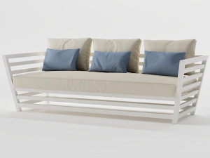 3-местный садовый диван