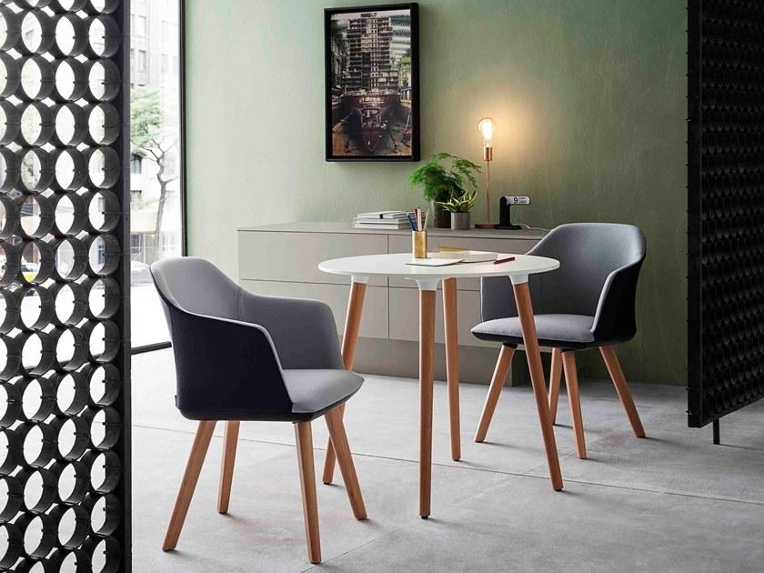 GABER Офисное кресло с подлокотниками, обитое тканью Manaa sun-id-1413497 - Вид №2