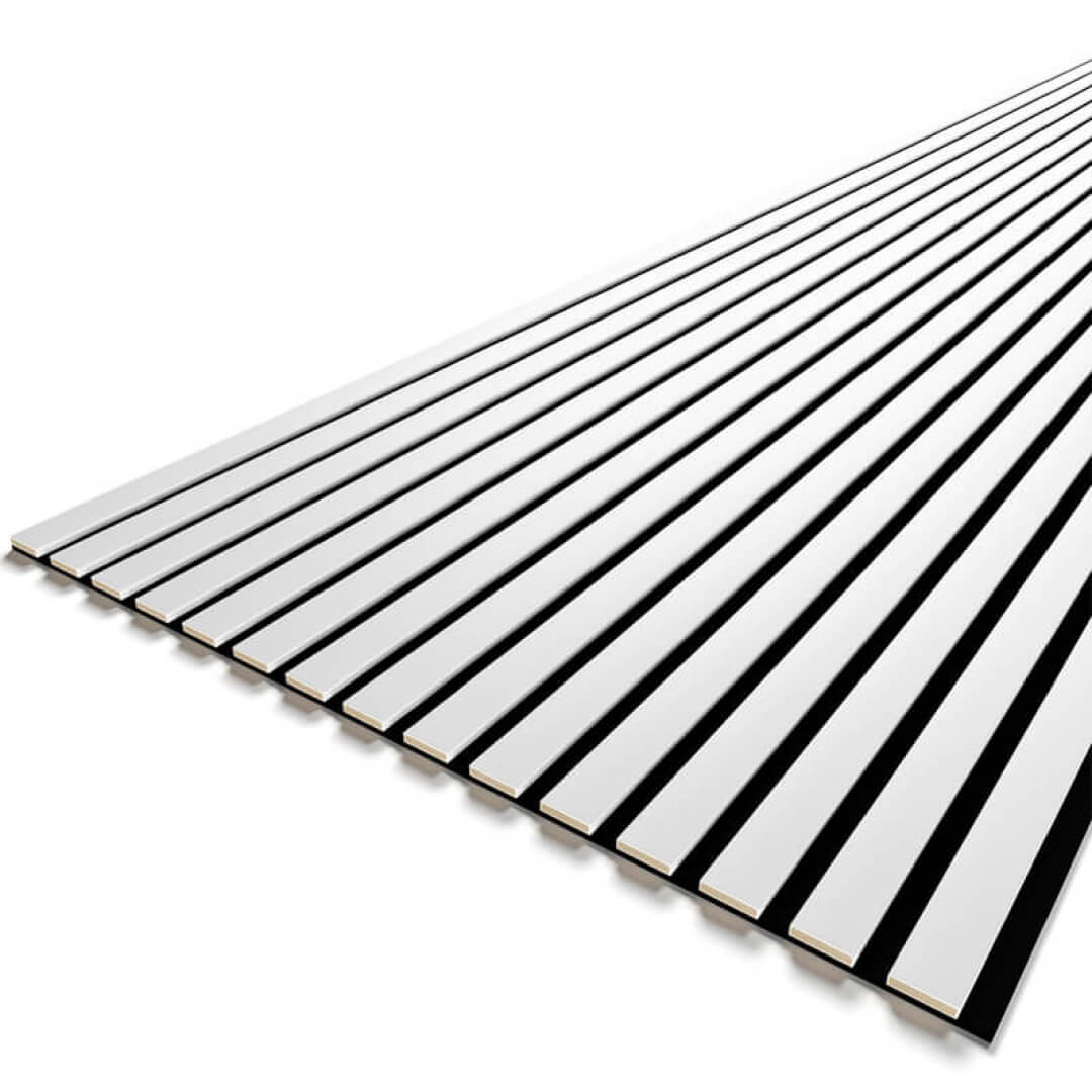 Панель Стеновая Акустическая Stella Comfort Standart Белый 2780х600х9 (уп.1шт.) STSR-08