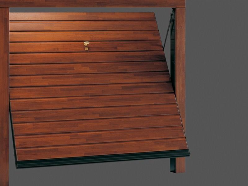 DE NARDI Подъемные деревянные гаражные ворота sun-id-1358477 - Вид №12