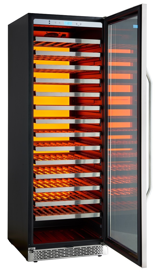 9189164 Винный шкаф Cavanova CV135-1TL серебристый STDN-0040358 - Вид №20