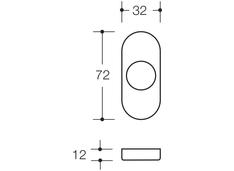 315.21RKN ручка-розетка (r-технология) HEWI System 162 | Polyamid  - Вид №6