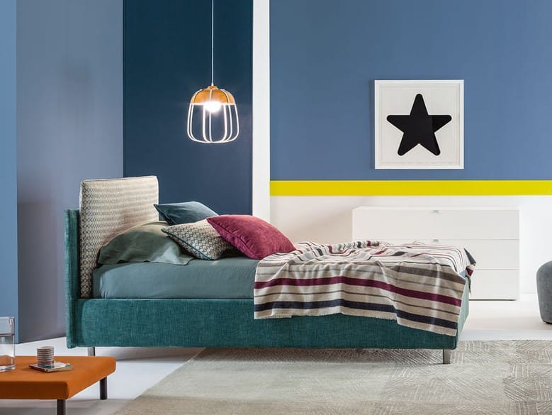 Односпальная кровать с мягким изголовьем Twils Frick ARCH-00102349 - Вид №7