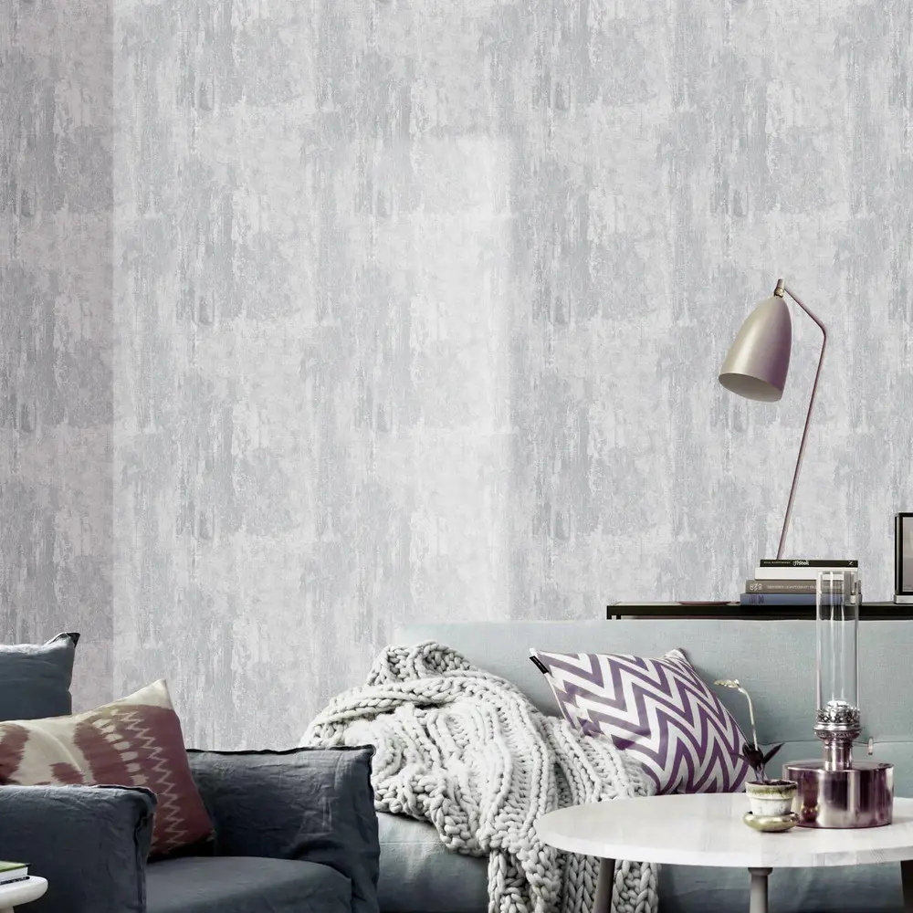 INSPIRE Loft: флизелиновые обои серые для стильного интерьера 86489098 STLM-0829188 - Вид №2