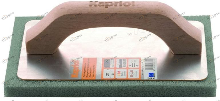 KAPRIOL Резиновый шпатель с деревянной ручкой Hand tools - frattoni sun-id-1434180