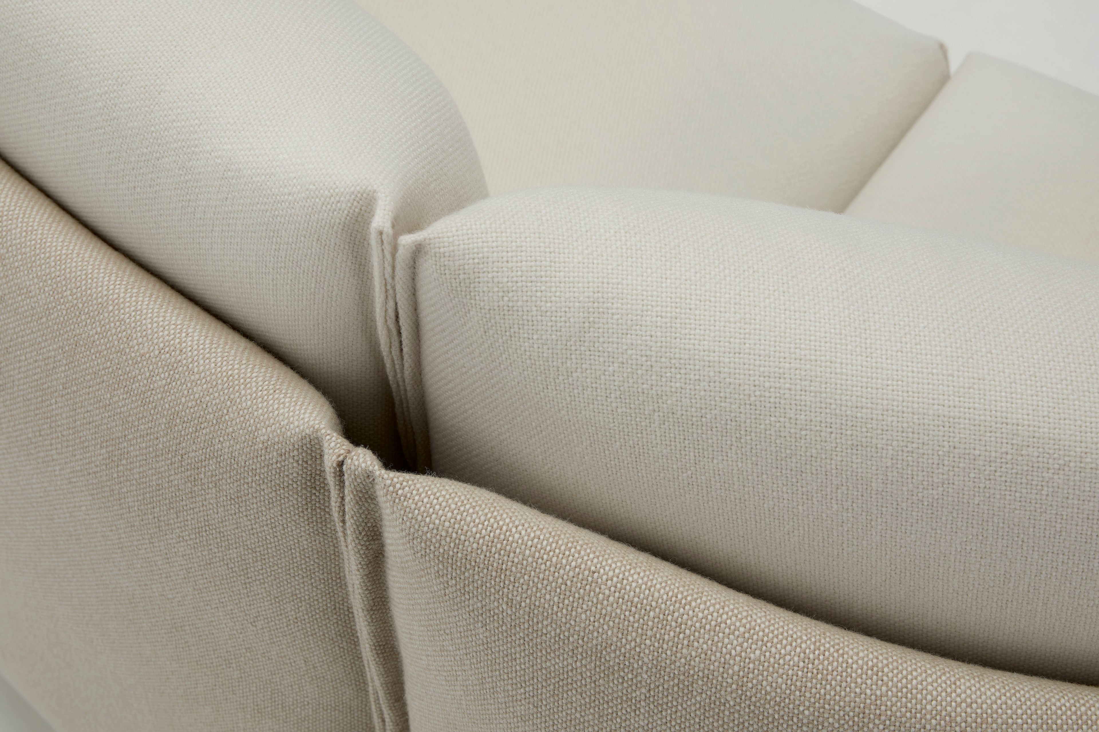 Изогнутый диван из ткани Ross Gardam ARCH-00101655 - Вид №7