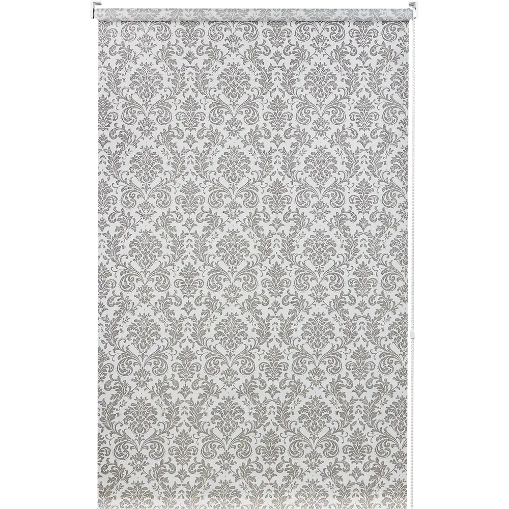 Штора рулонная Legrand Дамаск 50x175 см цвет серый 86542169 STLM-2101962 DOMLEGRAND