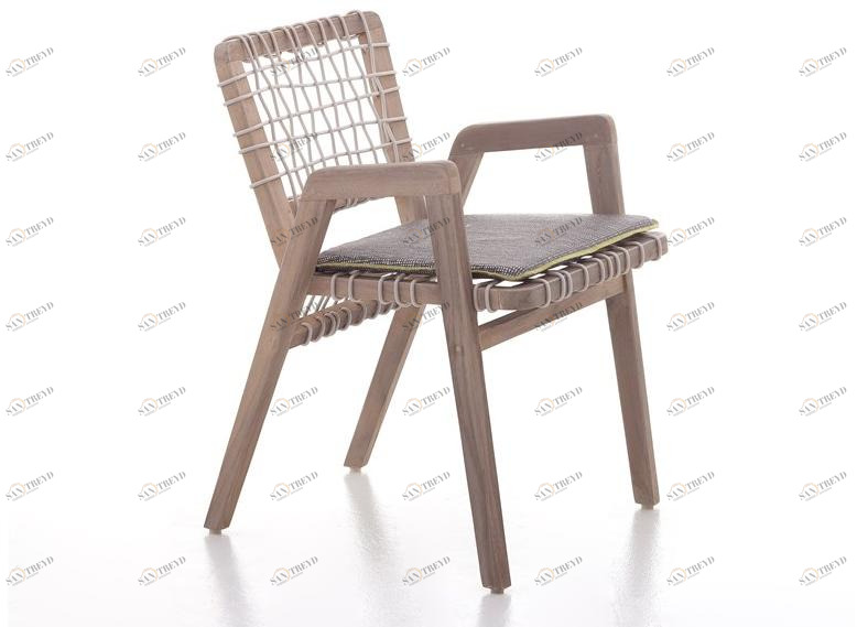 Gervasoni Садовый стул из тика со встроенной подушкой Gervasoni outdoor sun-id-1432791