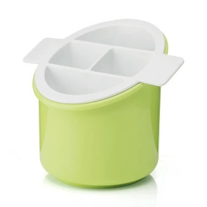 Сушилка для столовых приборов 17 см зеленая Forme Casa Classic GUZZINI  00-3871564 Белый;зеленый