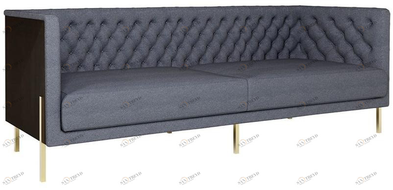 Jetclass Тафтинговый 3-местный диван из ткани Callie Jci306w 