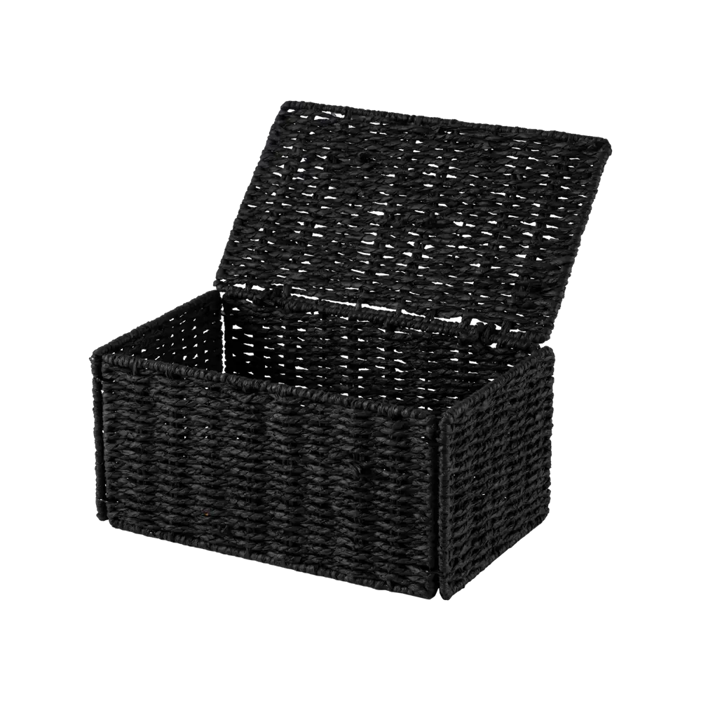 Корзина с кр 18X15X30 см черная Konsensa STLM-2138601 - Вид №5