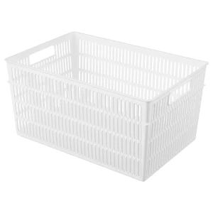 Контейнер Econova Симплифай 14.6x13.8x27.4 см 6 л полипропилен без крышки цвет белый