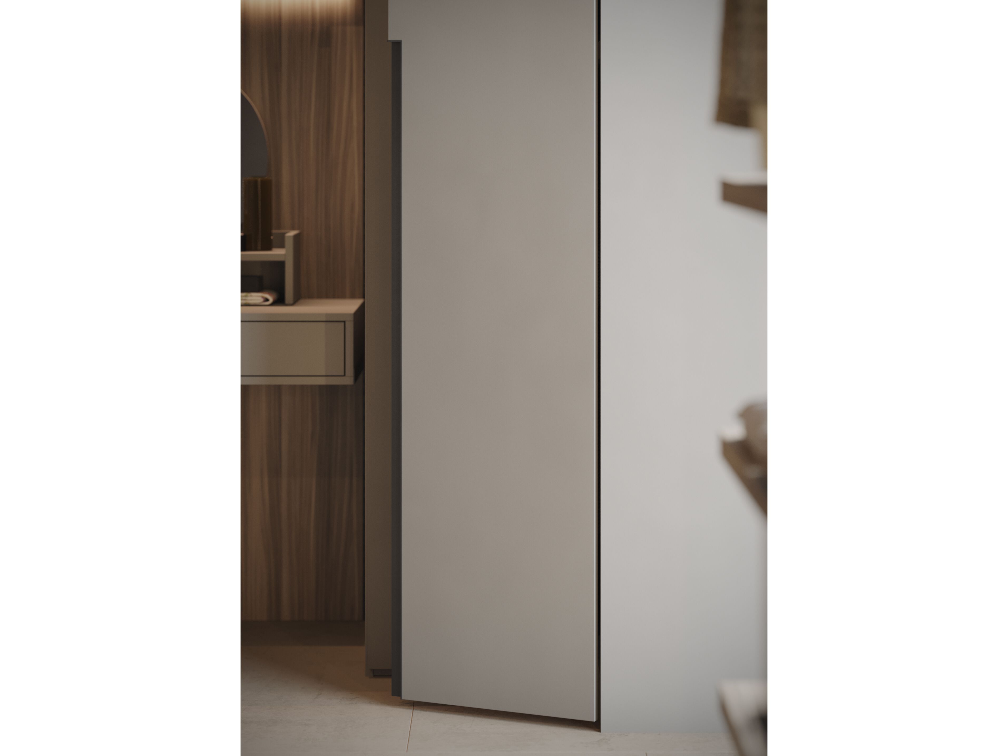 Шкаф для одежды со стойками и обшивкой Giessegi богини красоты ARCH-00046817 - Вид №3