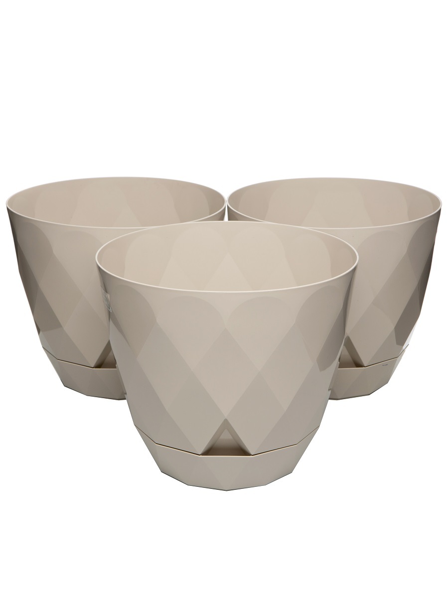 Горшок для цветов Rico 15L Beige NAVAKO 16128 - Вид №3