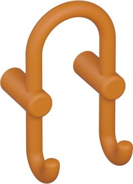 801.90B040 Двойной крючок для гардероба HEWI Edition matt | Polyamid  - Вид №14