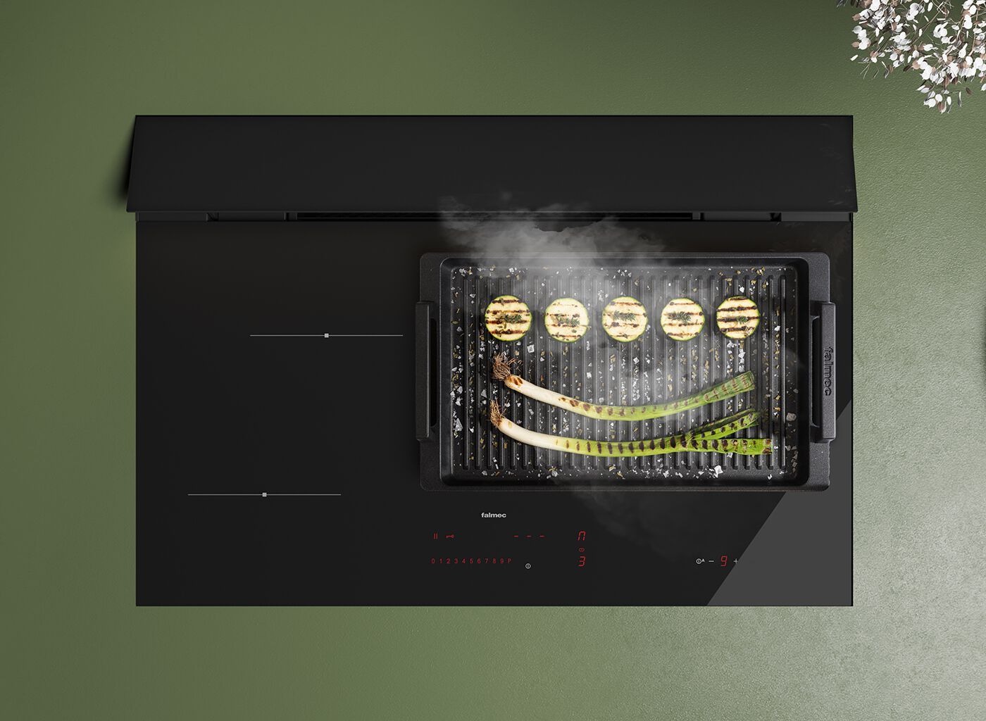 Керамическая индукционная плита со встроенной вытяжкой Falmec Cooking Systems ARCH-00078934 - Вид №1
