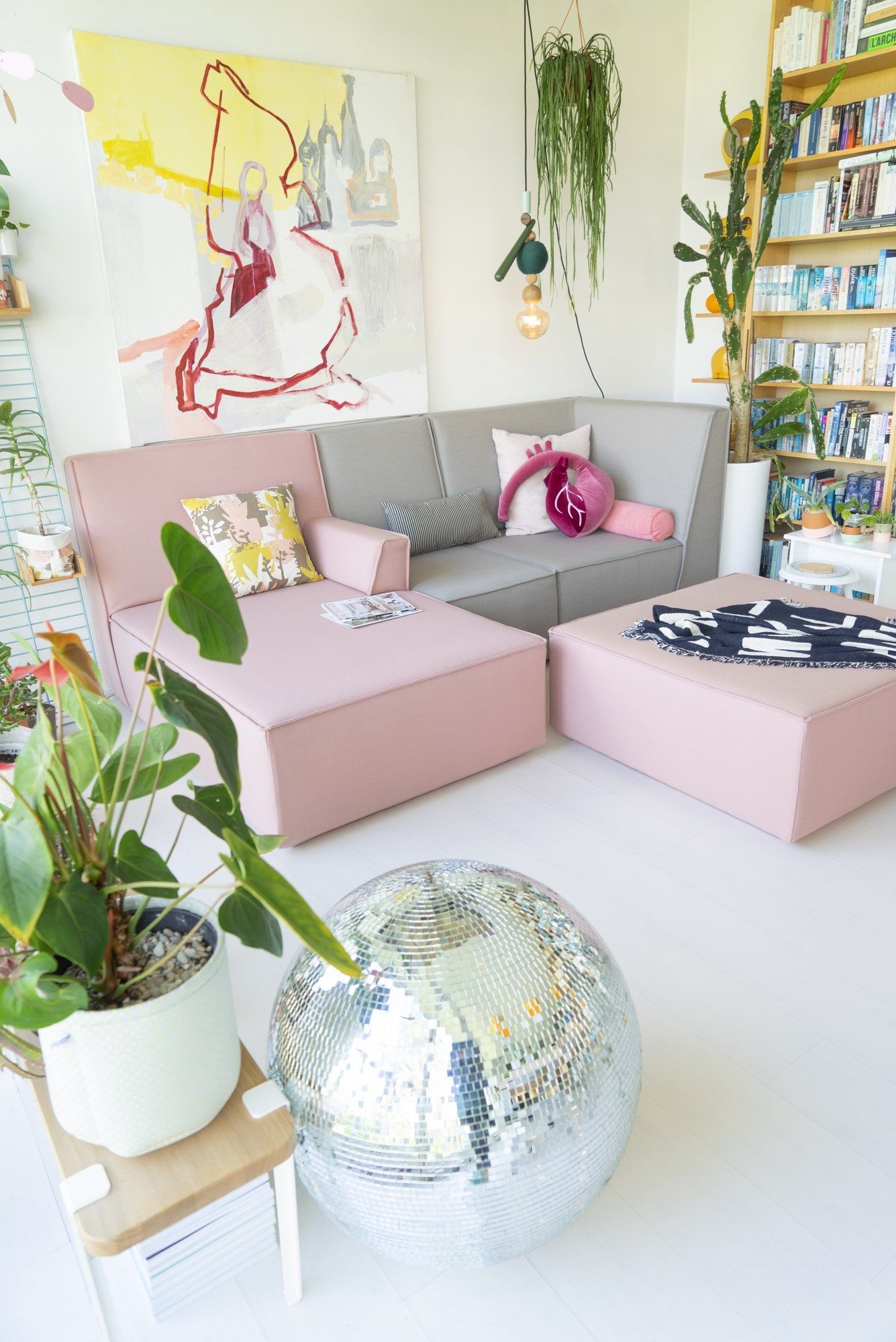 3-местный модульный тканевый диван Cubit by Mymito ARCH-00051353 - Вид №33