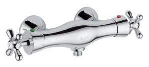 12300BR Смеситель-термостат Deco для душа, цвет бронза