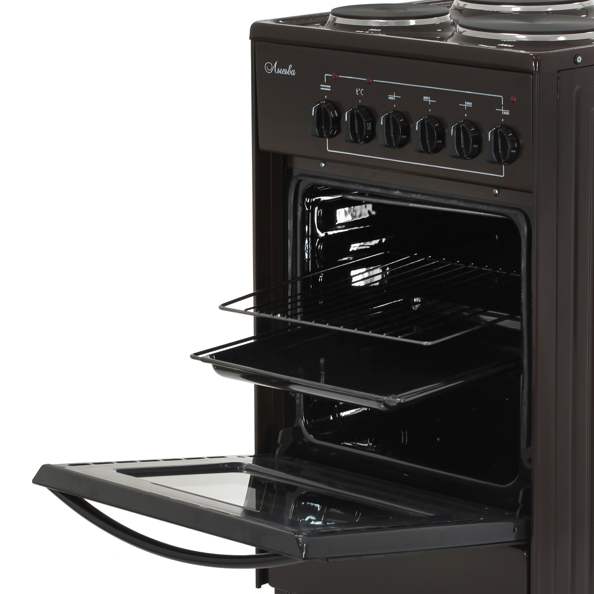 1174044 Электрическая плита Лысьва ЭП 402 коричневый STDN-0063238 - Вид №6