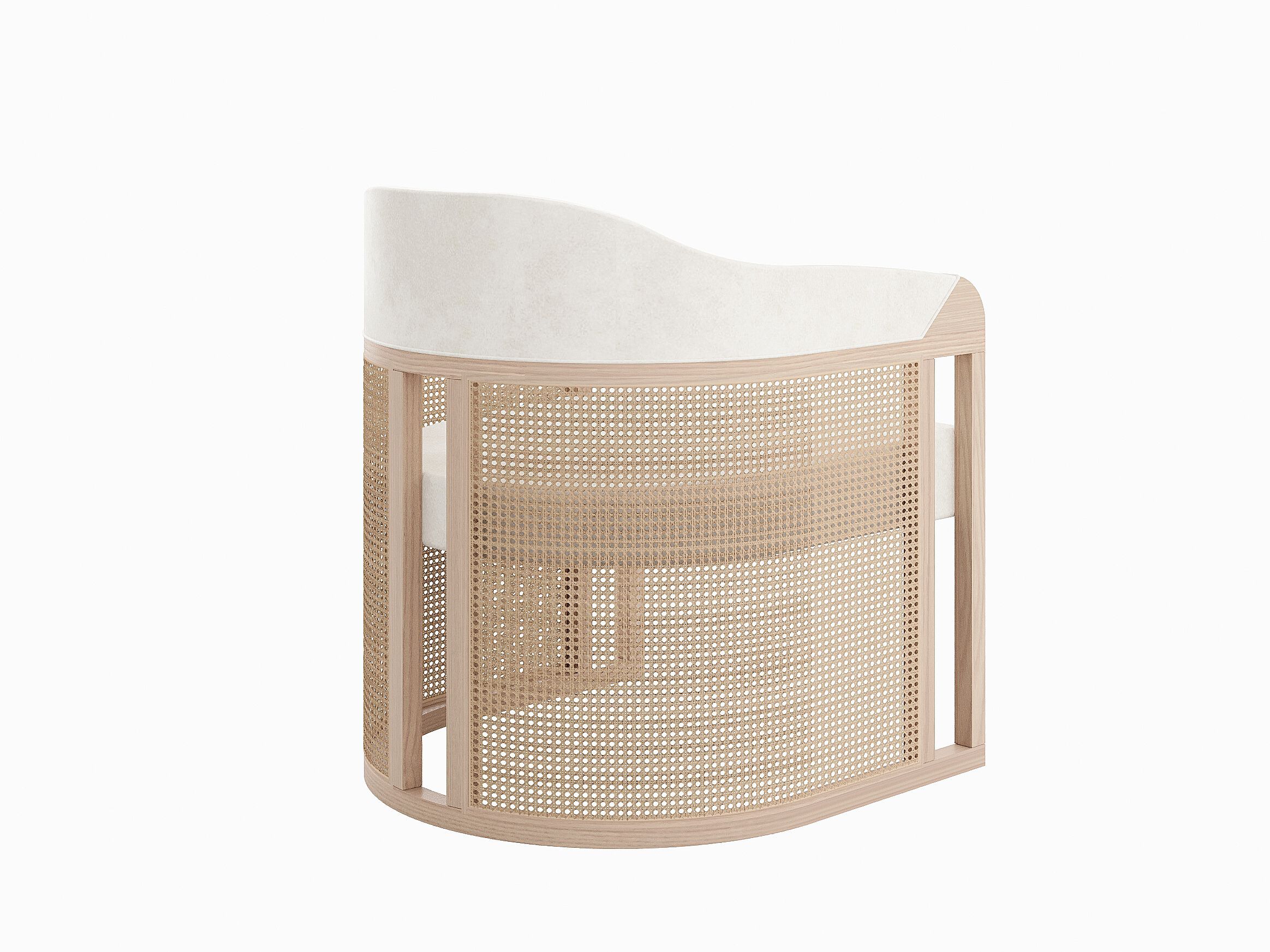 Тканевое кресло с подлокотниками Casa Magna GRACE VINTAGE ARCH-00022978 - Вид №4