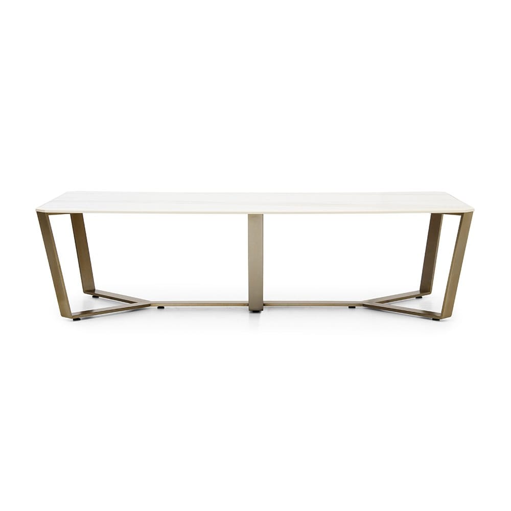 Прямоугольный стол из каррарского мрамора Formitalia Morgan ARCH-00116144 - Вид №1