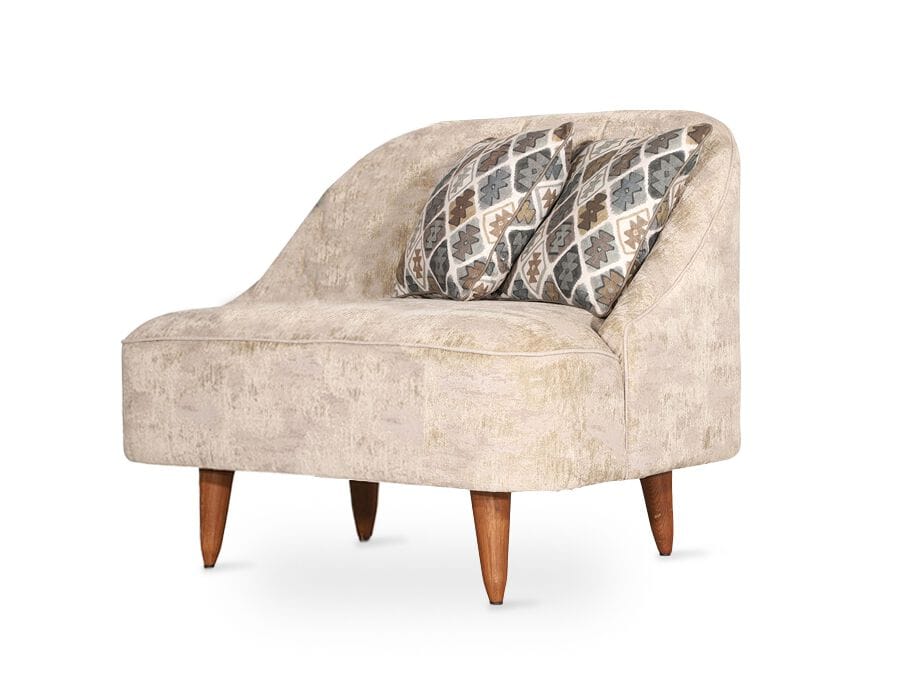 Тканевое кресло без подлокотников Alankaram KUKUH ARCH-00028656 - Вид №1