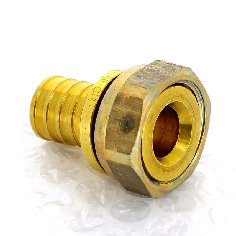 Муфта надвижная В с накидной гайкой латунная REHAU 20х3/4" 139571 - Вид №3