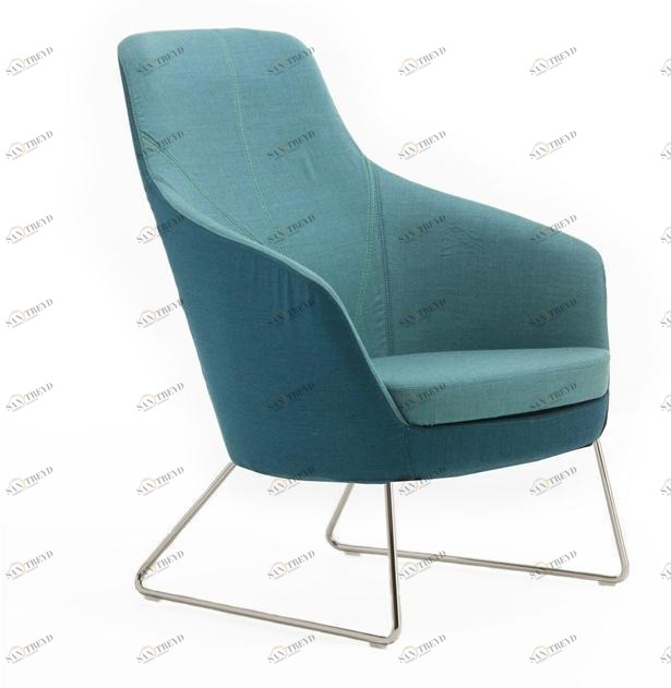 Albaplus Кресло салазки с высокой спинкой Folha 2018/082/ita