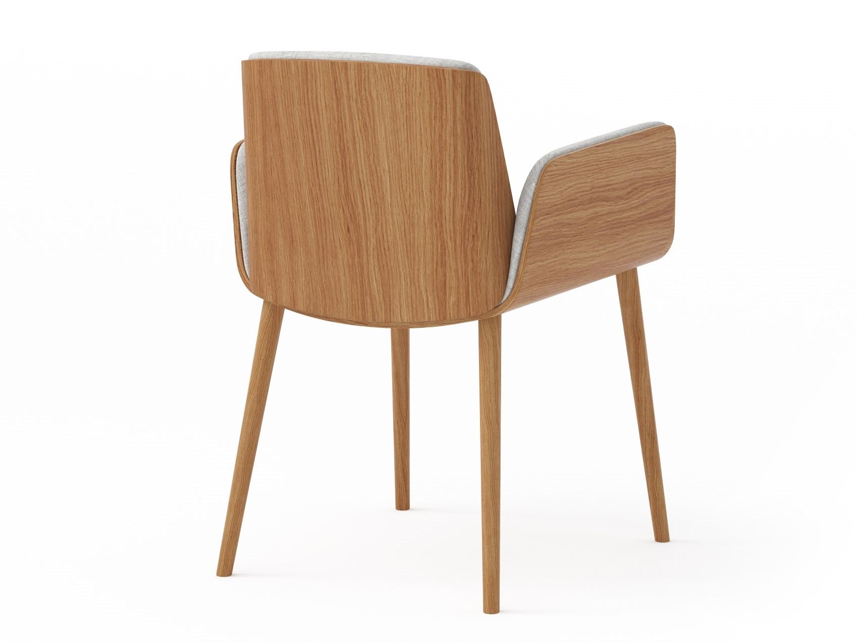 Мягкий тканевый стул с подлокотниками Punt HUG ARCH-00092567 - Вид №23