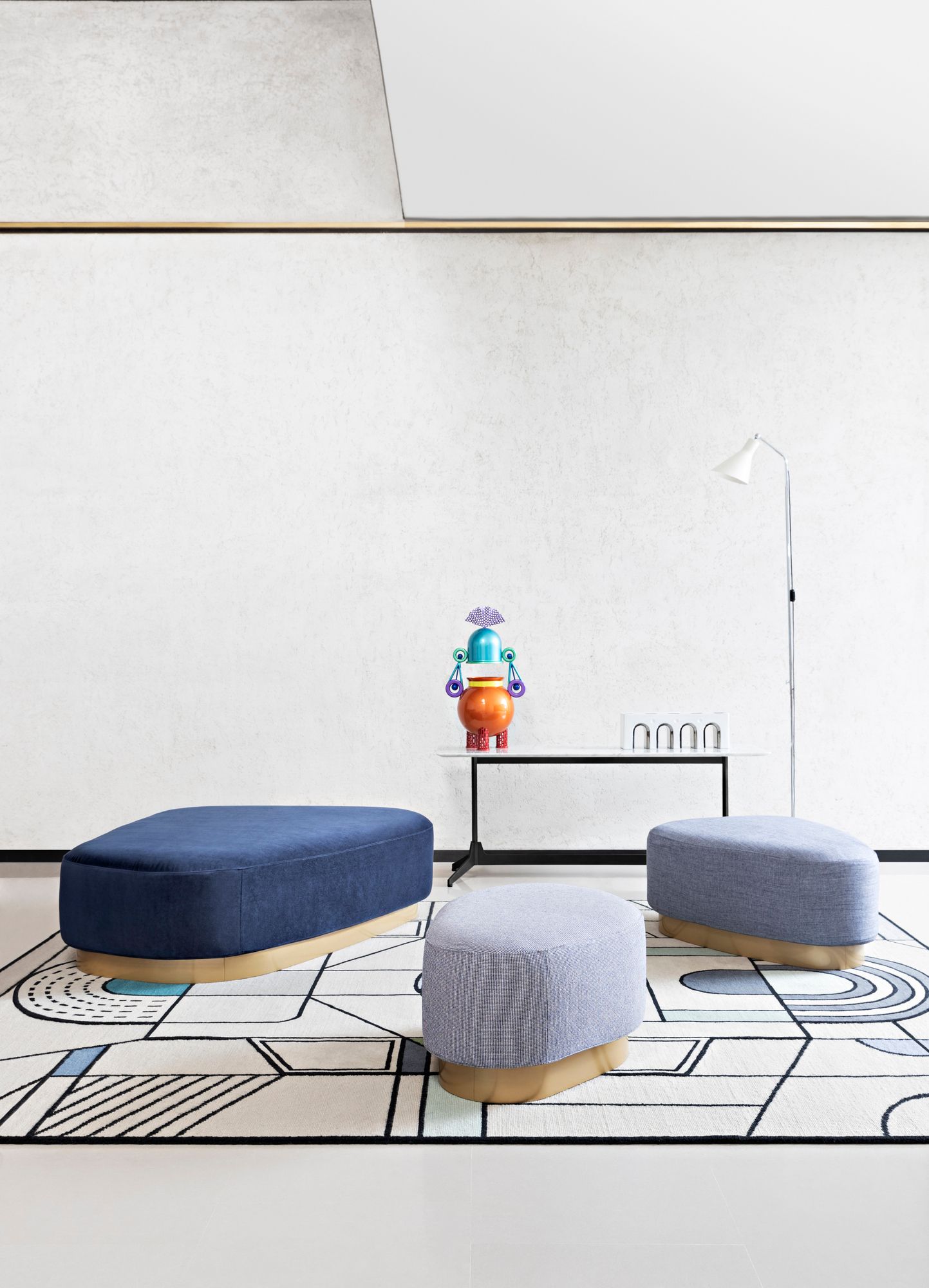 Ткань пуф Saba Italia ISLAND ARCH-00139080 - Вид №1