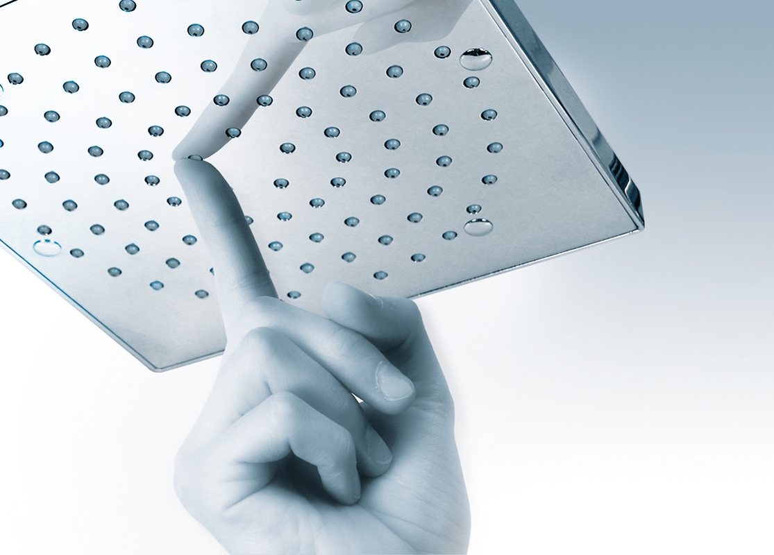 H60720G Потолочный & настенный душ Cube 210 x 210 mm BOSSINI  - Вид №1